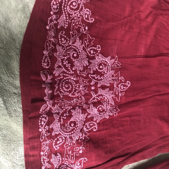 Lucky Brand embroidered tunic - Picture 3 of 5